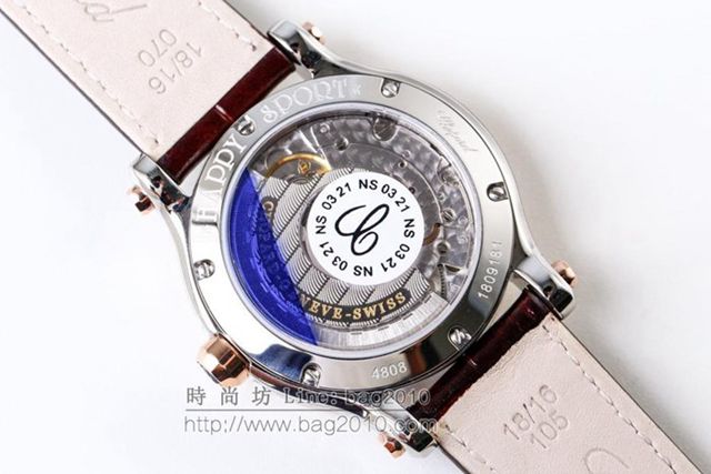 Chopard手錶 HAPPY DIAMONDS系列 274808-5001 全自動機械男士腕表 蕭邦高端男表  hds1200